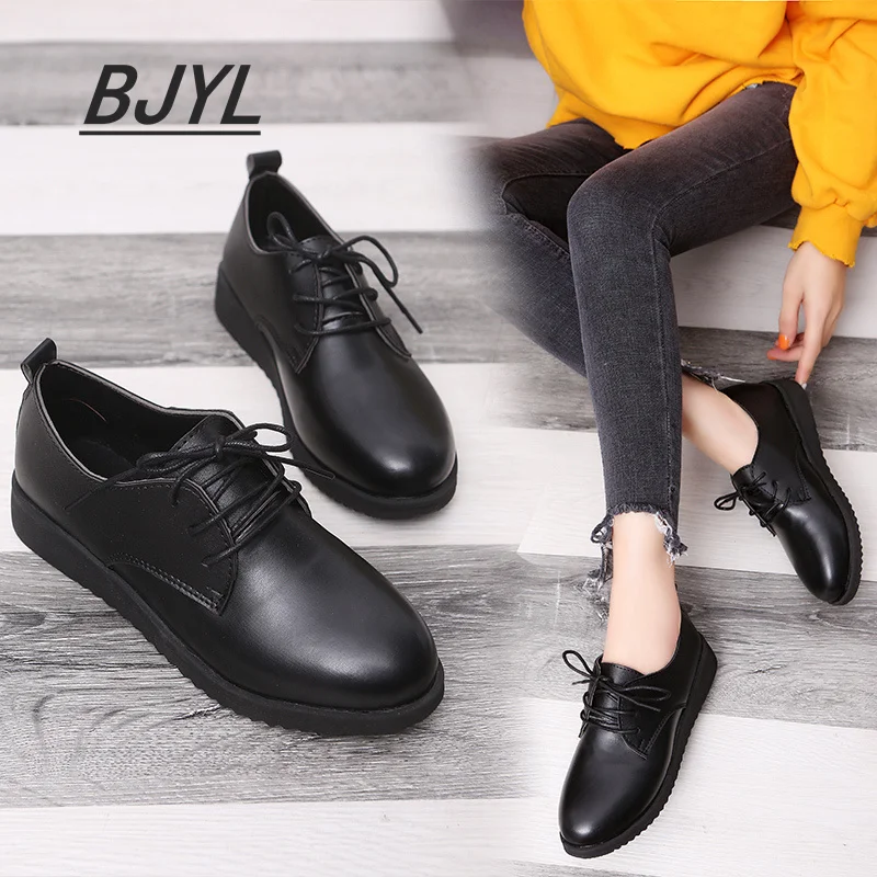 

2021 Small Leather Shoes Women's Large Size Single Shoes Retro Jk Shoes Student Casual Shoes Large Size Fashion Women's Shoes