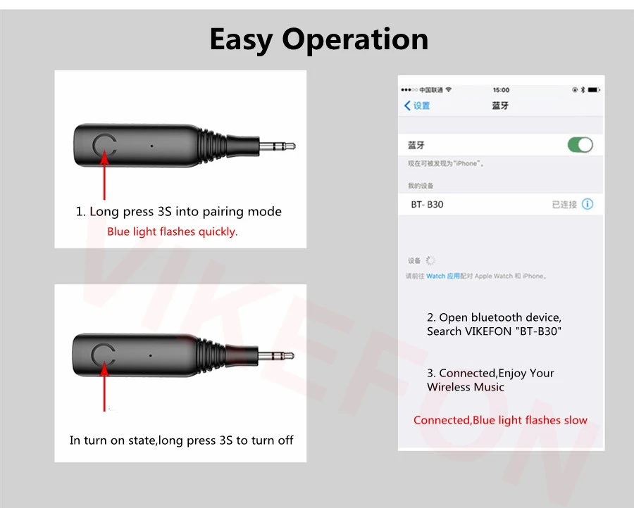Портативный Bluetooth 5,0 QCC3005 Aptx с низкой задержкой RCA Aux 3,5 мм стерео музыкальный приемник Мини беспроводной Handsfree MP3 аудио адаптер
