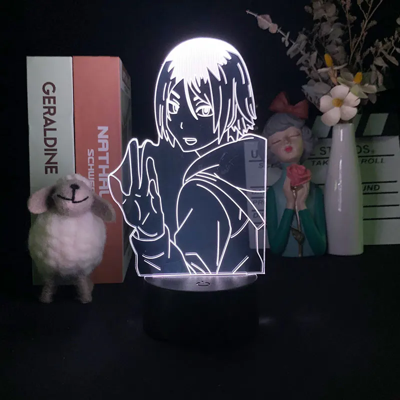 

Манга Haikyuu Kenma Delineascope многоцветный с дистанционным управлением японское аниме доставка проектор 3D светильник будильник светильник