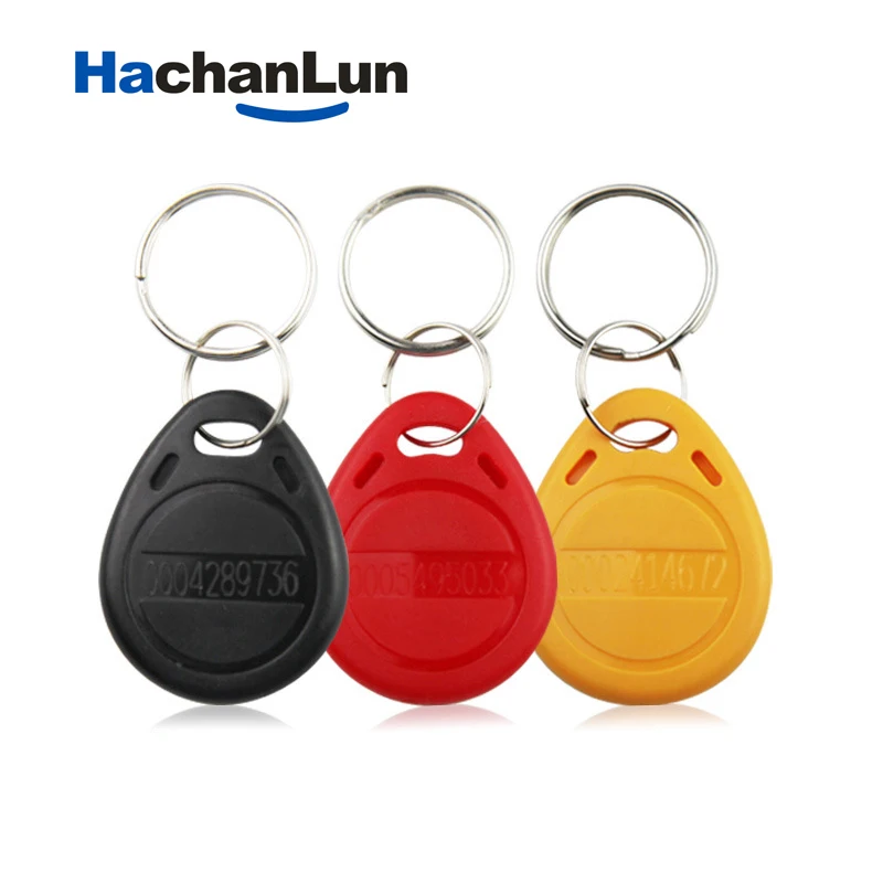 Hachanlu 100 шт. 125 кГц EM4100 Карточки контроля доступа RFID Tk4100 тег Стикеры брелок маркер