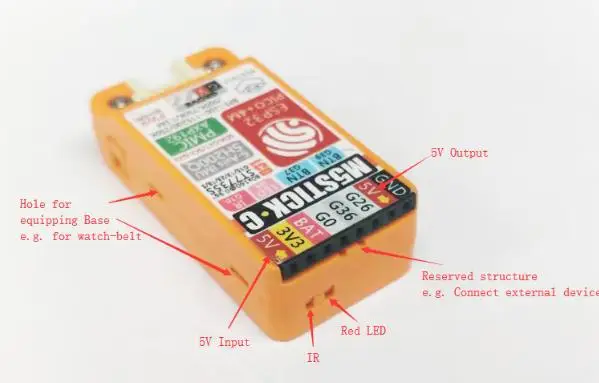 Новое поступление! M5Stickc Esp32 Pico Mini Iot макетная плата компьютер с цветным ЖК-дисплеем