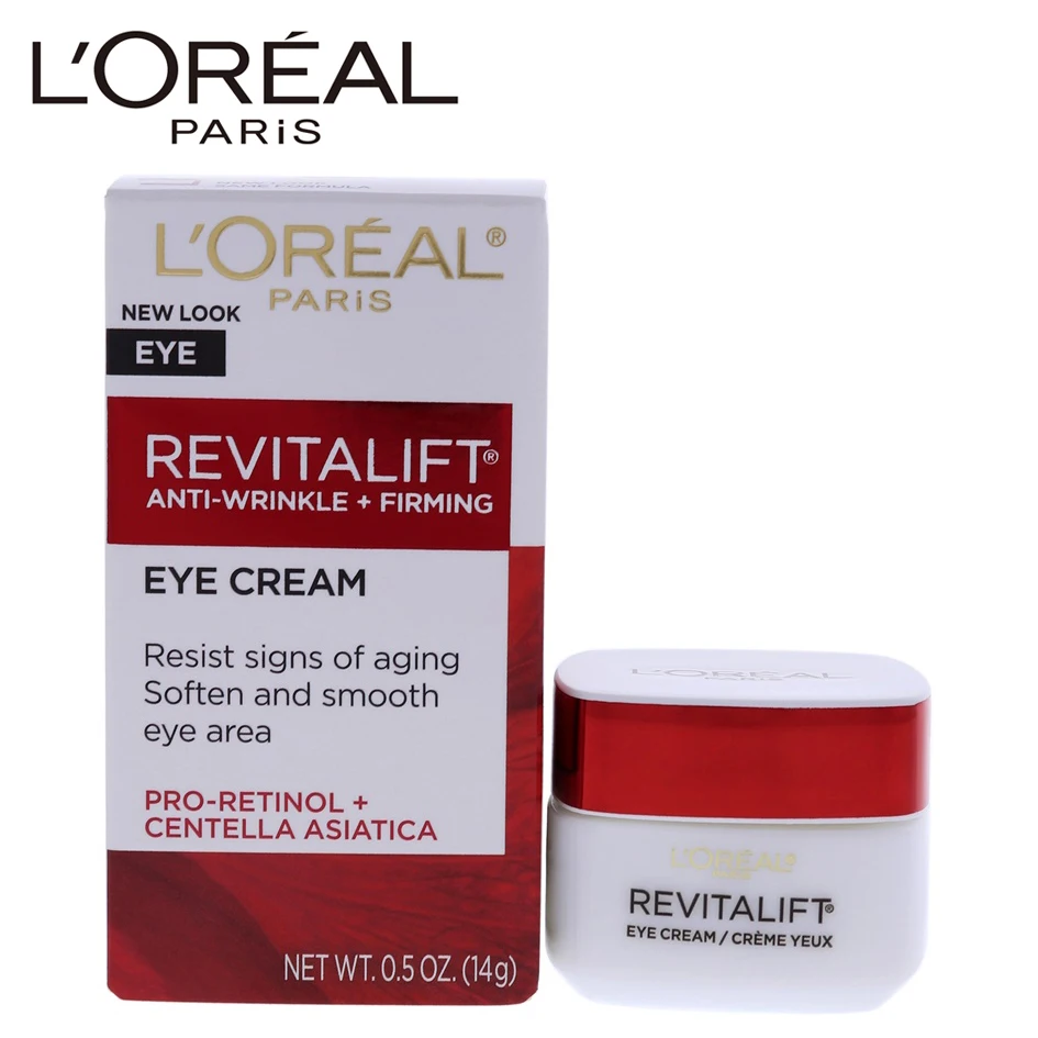 

LOreal paris Revitalift Anti-Wrinkle and Firming Eye Treatment for Unisex - 0.5 oz Cream