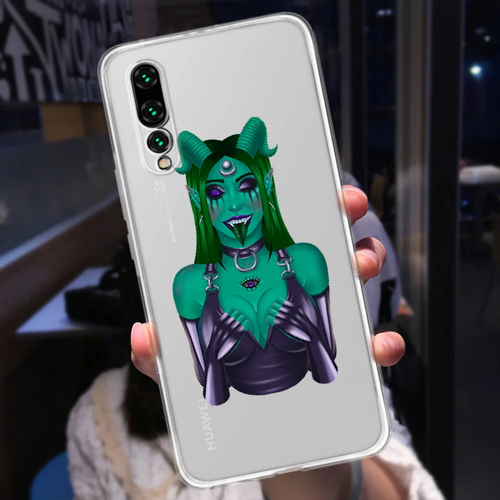 Прозрачный чехол для телефона Huawei P Mate P10 P20 P30 P40 10 20 Smart Z Pro Lite 2019 | Мобильные