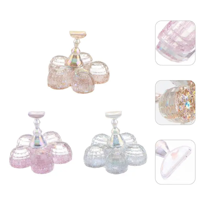 3 шт. практика стенд Маникюр Стойки Творческий Практика Инструмент для дома салон