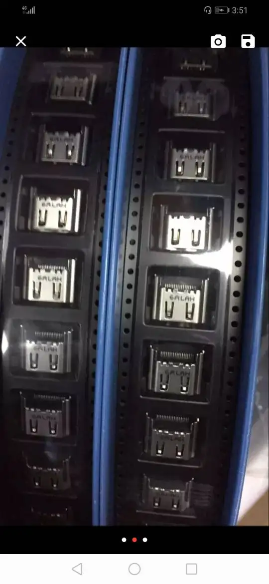 HDMI China 3D Аналоговый джойстик для пальца, Сменные запасные части для переключателя shand Joy-Cons - Цвет: HDMI China