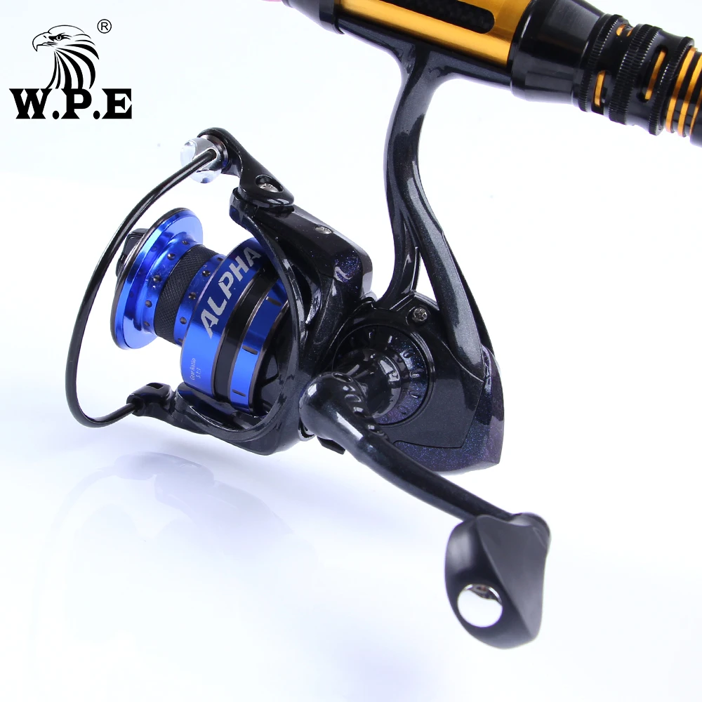 W. P.e ALPHA 2000 3000 4000 5000 Серия спиннинговая Рыболовная катушка 9 + 1 BBs 8 кг максимальная