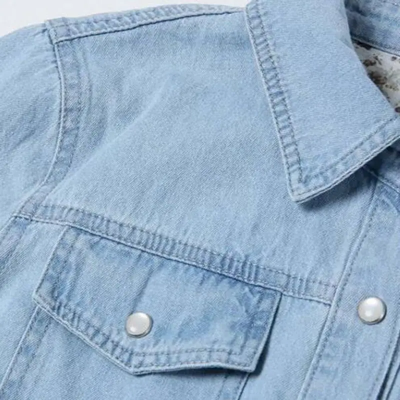 

Women Denim Jacket Vintage 2021 atumn Woman Casual Washed Jean Jacket Slim Jean Coat Outwear Female long sleeve Clothing QH1156