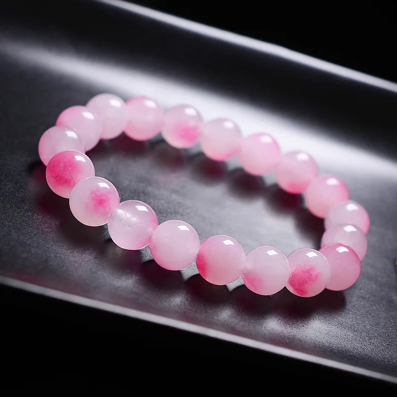 Браслет с натуральным цветком вишни 10 мм | Дом и сад