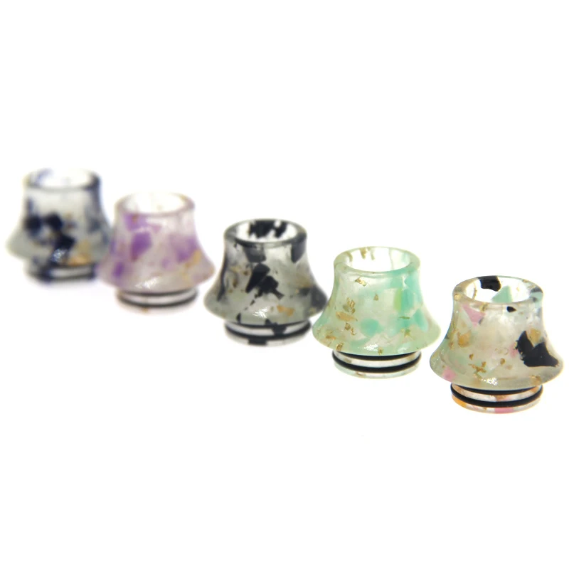 Светящийся флуоресцентный мундштук 810 из смолы для капельного наконечника вейпа