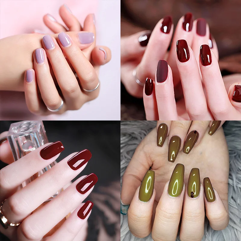 WHID CHIC Fall And Winter Colors Nail Gel Polish Bling Sequins Soak Off LED UV Varnish Art varnish |