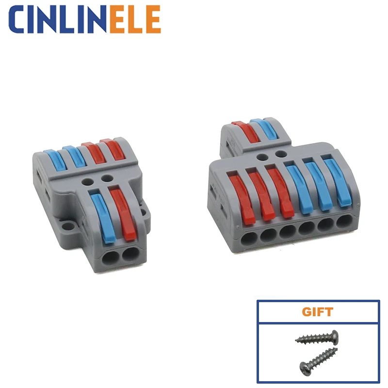 

2020 New! 1to2 1to3 Mini Fast Universal Compact Wire Wiring Car Connector&Set Conductor Terminal Block Solar Energy Easy Quick