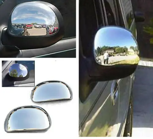 

A PAIR Chrome Side Mirror Cover 2 Pcs Set For Ford F150 97-03 Expedition 97-02 Heritage