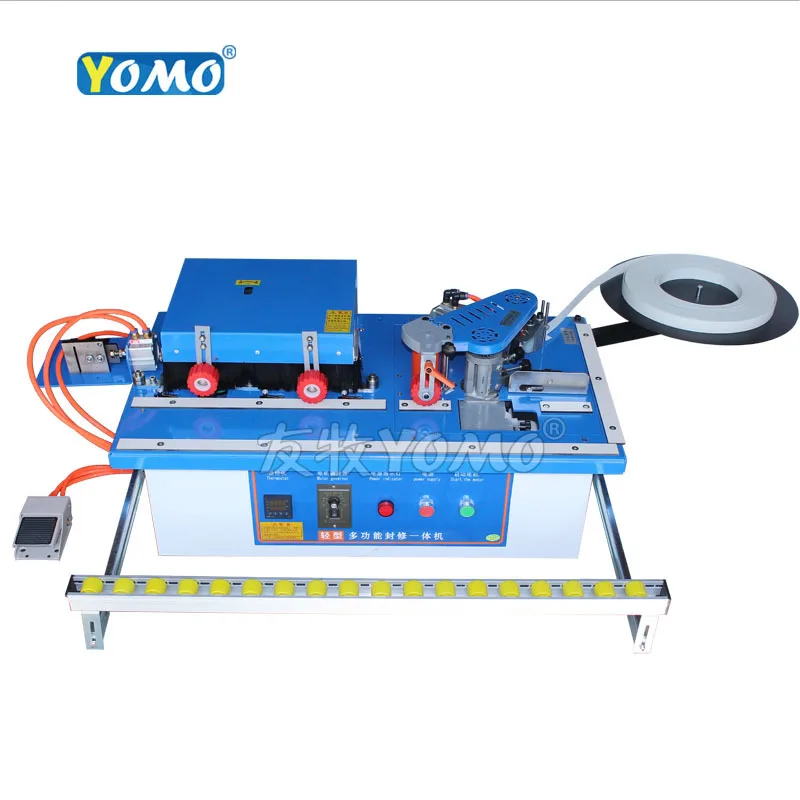 Столярный Кромкооблицовочный станок с кромкообрезным триммером для обрезки