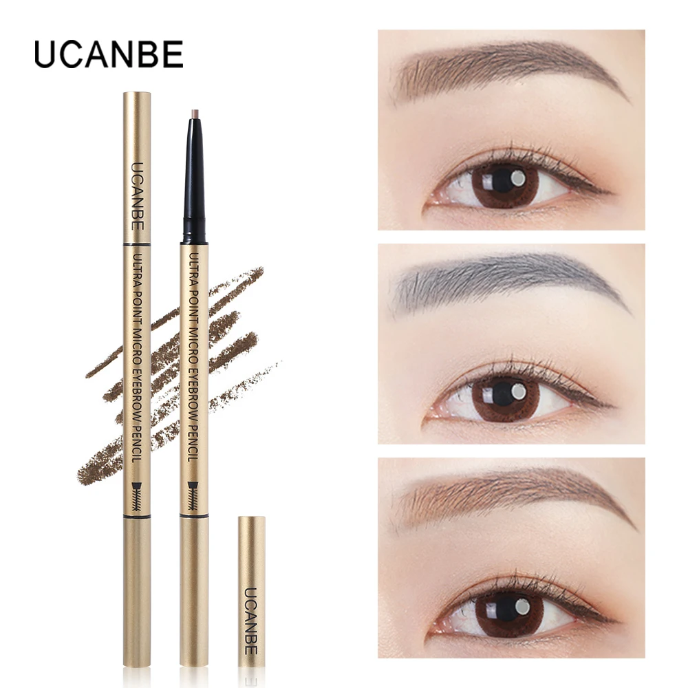 Набор для бровей UCANBE 1 + 3 ультраточечный карандаш водостойкий стойкий макияж 4
