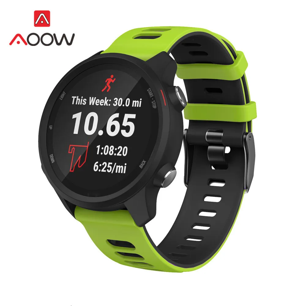 20 мм спортивный силиконовый ремешок для часов samsung Galaxy Watch Active2 40 мм 44 мм 42 мм Active 2 Garmin Amazfit huawei Band ремешок Correa