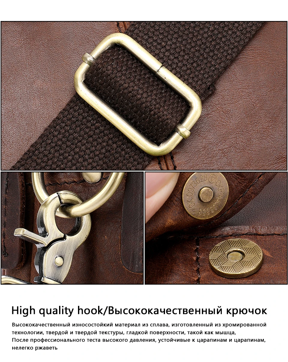 WESTAL мужские сумки из натуральной кожи, мужская сумка через плечо, винтажная сумка через плечо/сумка-мессенджер, мужская кожаная сумка для ноутбука, мужская сумка
