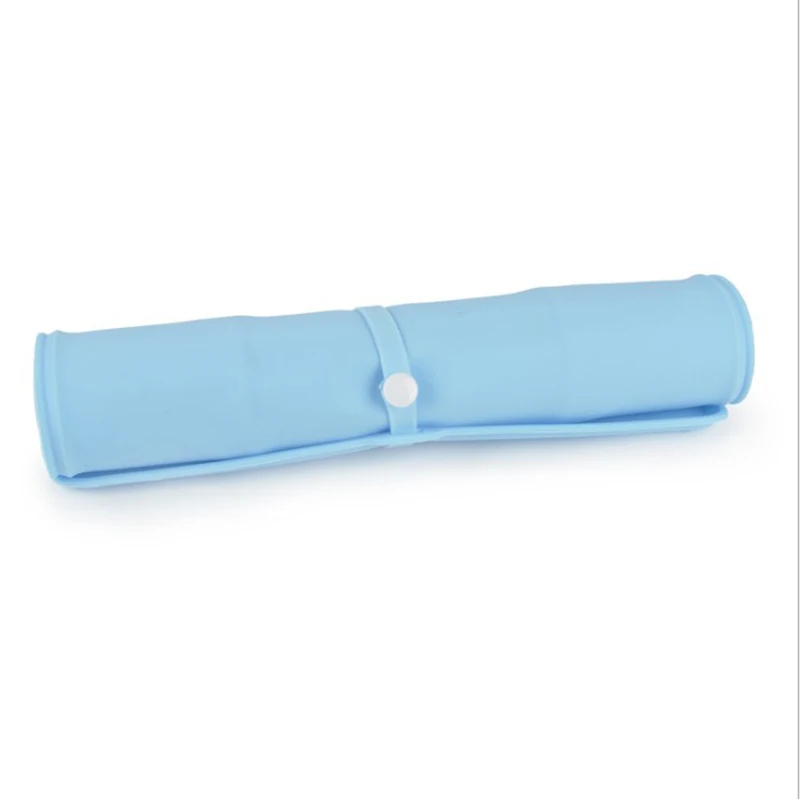 2 шт. Складная Силиконовая миска для собак портативная двойная путешествий