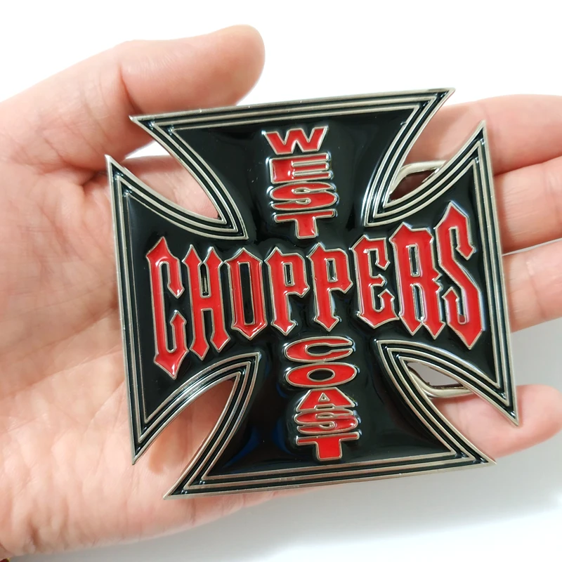 High Quality Males Brand Cross Metal Belt Buckle Unisex Classic Choppers Buckles Men Jeans Accessories 4cm Width Belts Ornaments |