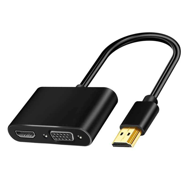 Переходник HDMI/VGA 2 в 1 20 см |