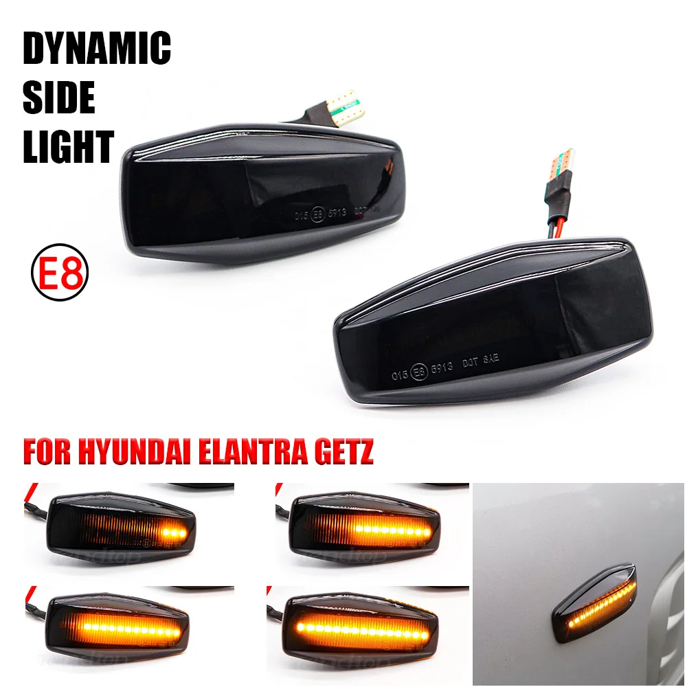 &quotБегущая вода&quot Индикатор Светодиодный Боковой габаритный фонарь