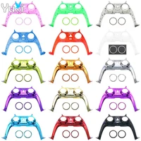 yuxi decorative strip accent rings for ps5 controller joystick pc decoration strip shell for playstation 5 p5 handle cover