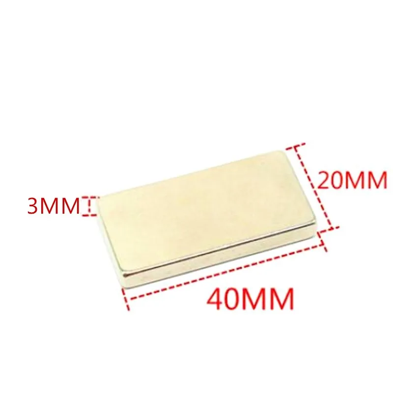 Суперпрочный лист редкоземельного магнита толщина 3 мм блок прямоугольных