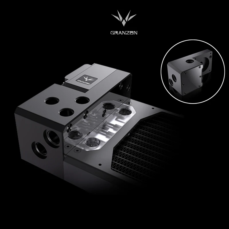 Bykski Granzon GY-M Bridge Module, для Серии GH Cold Row PMD3 Pump Connect , ITX Gamer чехол водохранилище с водяным охлаждением Bykski Granzon GY-M Bridge Module, для Серии GH Cold Row PMD3 Pump Connect , ITX Gamer чехол водохранилище с водяным охлаждением