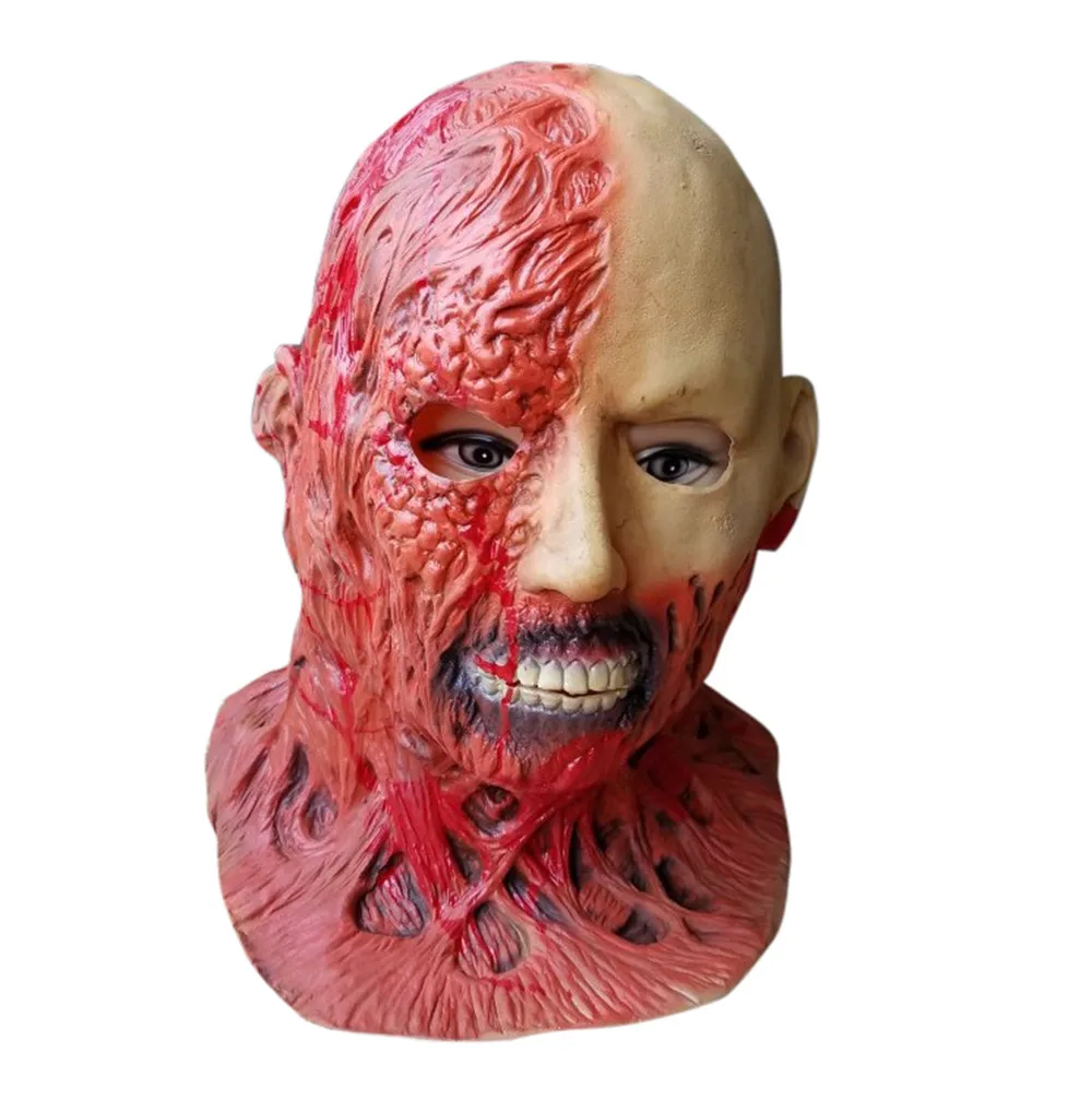 15 видов Хэллоуин ужасная маска призрака смешной страшный дьявол зомби одеваются