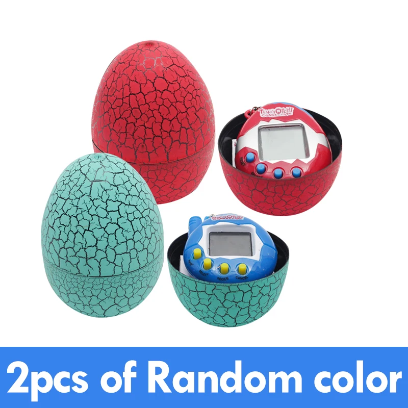Стакан светодиодные игрушки Tamagochi яйцо динозавра виртуальный электронный