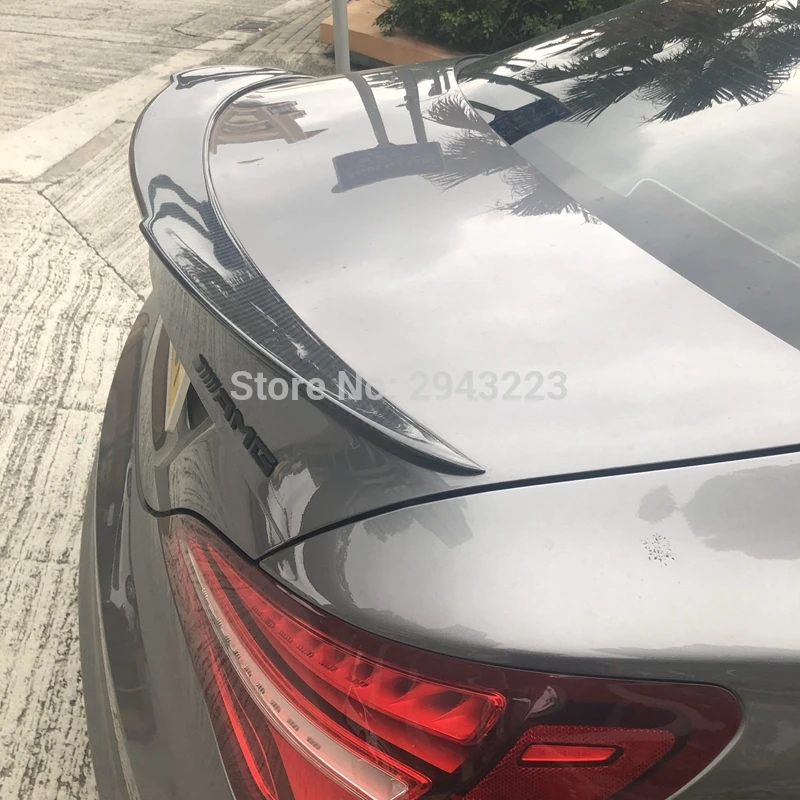 Спойлер для Benz CLA CLA45 W117 C117 cla 200 250 260 AMG 2013-2017 FD стиль углеродное волокно задний