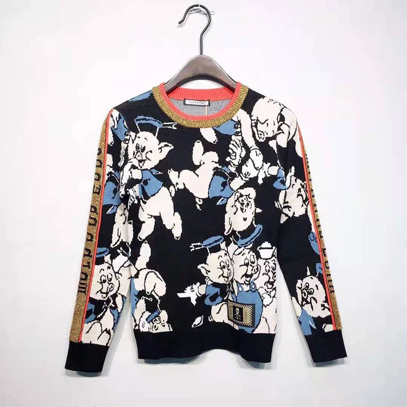 

Golf women's winter new print design sweaters, knitwear sweaters