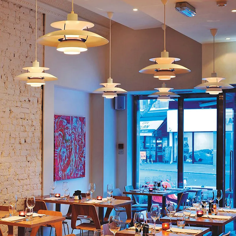 

Modern Pendant Lights Suspension Nordic Creative Iron Art Dinning Room Bedroom Room Pendant Lamp Bar Cafe Deco Fixture Dia 50cm
