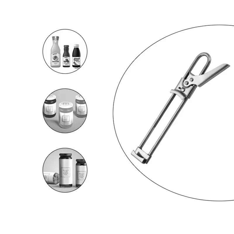 

Can Opener Creative Adjustable Stainless Steel Kitchen Tools Manual Jar Bottle Opener Multifunction Accessories Home Gadgets