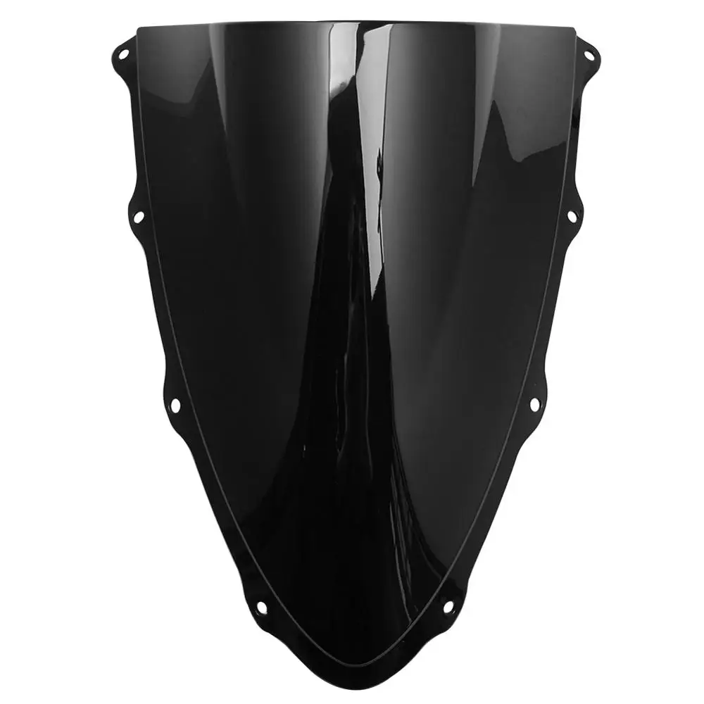Новый мотоцикл Черный ABS двойной пузырь лобовое стекло обтекатель ветер экран