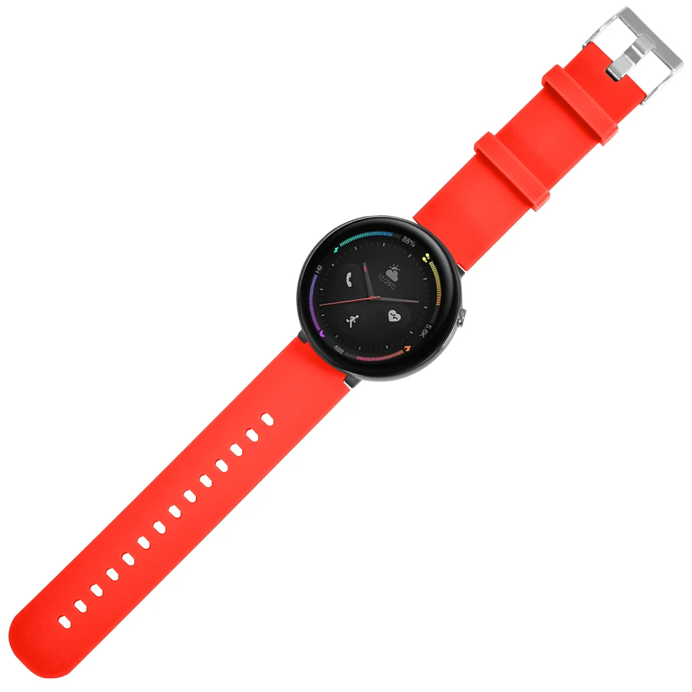 Silicone Sport Straps For Huami Amazfit Nexo A1807 Replacement Watchband Accessories for Smart Watch 2 | Электроника
