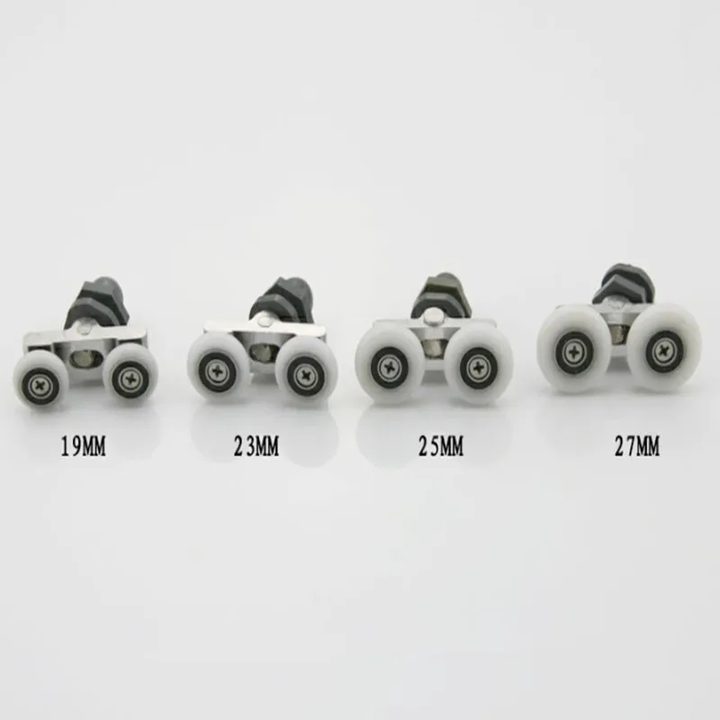 

8PCS Shower door rollers runners wheels pulleys pulleys "Rolli" 20MM-27MM