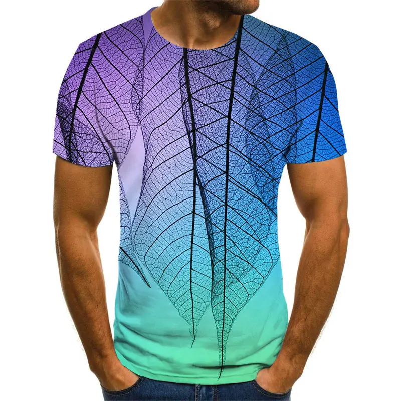

Brand new men's 3D printed fashion geometric T-shirt, simple color top, cool and unique printing loose sports oversized T-shirt