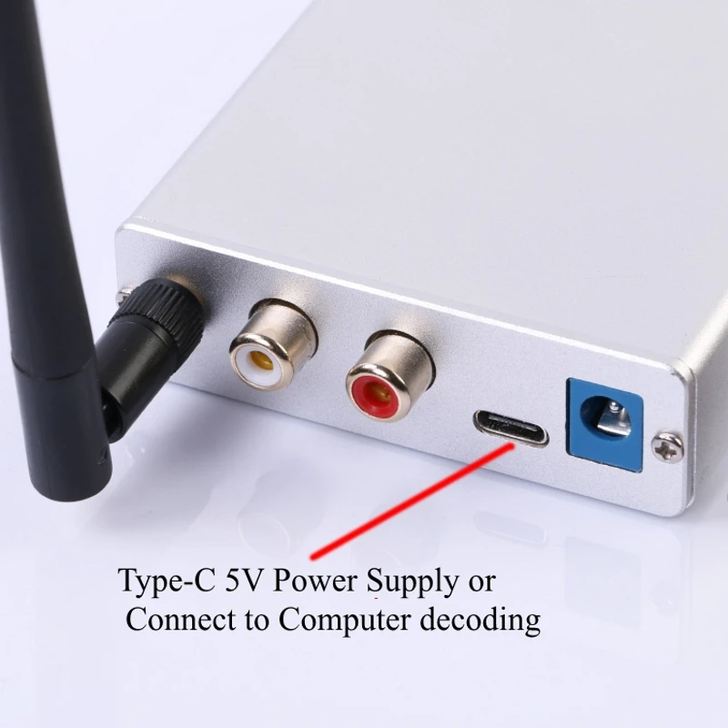 Hi-Fi PCM1794 USB ЦАП Плата QCC5125 APTX LDAC Bluetooth-совместимая 5 1 24 бит 96 кГц RCA 3 мм аудио декодер