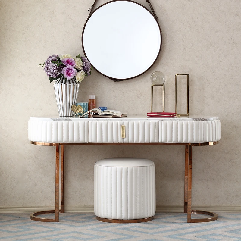 Туалетный столик coiffeuse туалетный столик+ зеркало+ стул+ кровать стул muebles de dormitorio toaletka tocador de maquillaje