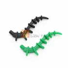 MOC растительная лоза водоросли, приемник, пиковый Бионикл, позвоночник 55236, сделай сам, просвечивающие строительные блоки, кирпичи, совместимые со всеми брендами