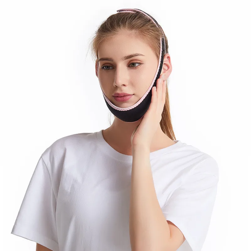 

Snore Stoper Chin Strap Face Shield Women Chin Strap Stopper Snoring Adjusting 2021 New Quiet Sleep Auxiliary Anti Snore Gift