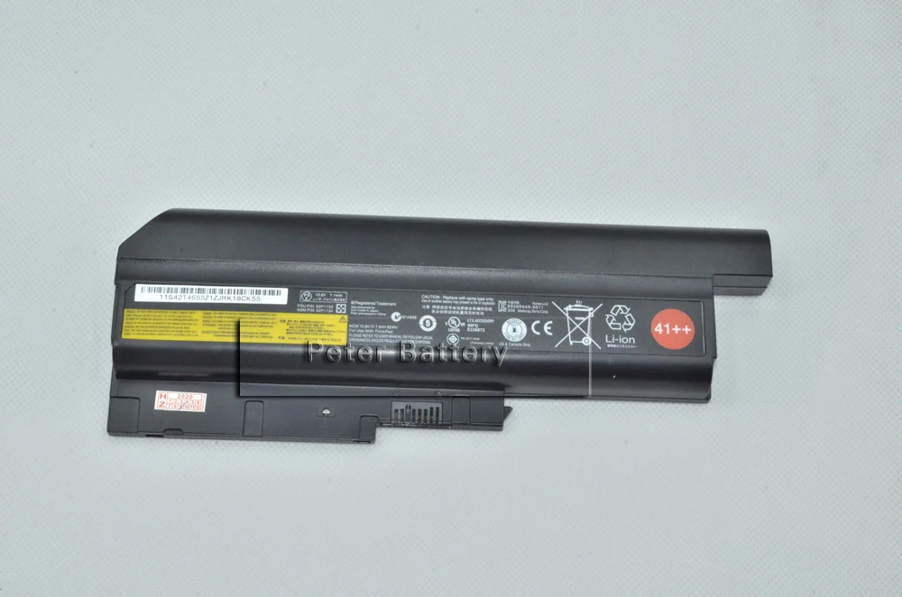 Оригинальный аккумулятор JIGU для ноутбука IBM Lenovo R60 R60e R61 R61e R61i T60 T60p T61 T61p R500 T500 W500 SL400