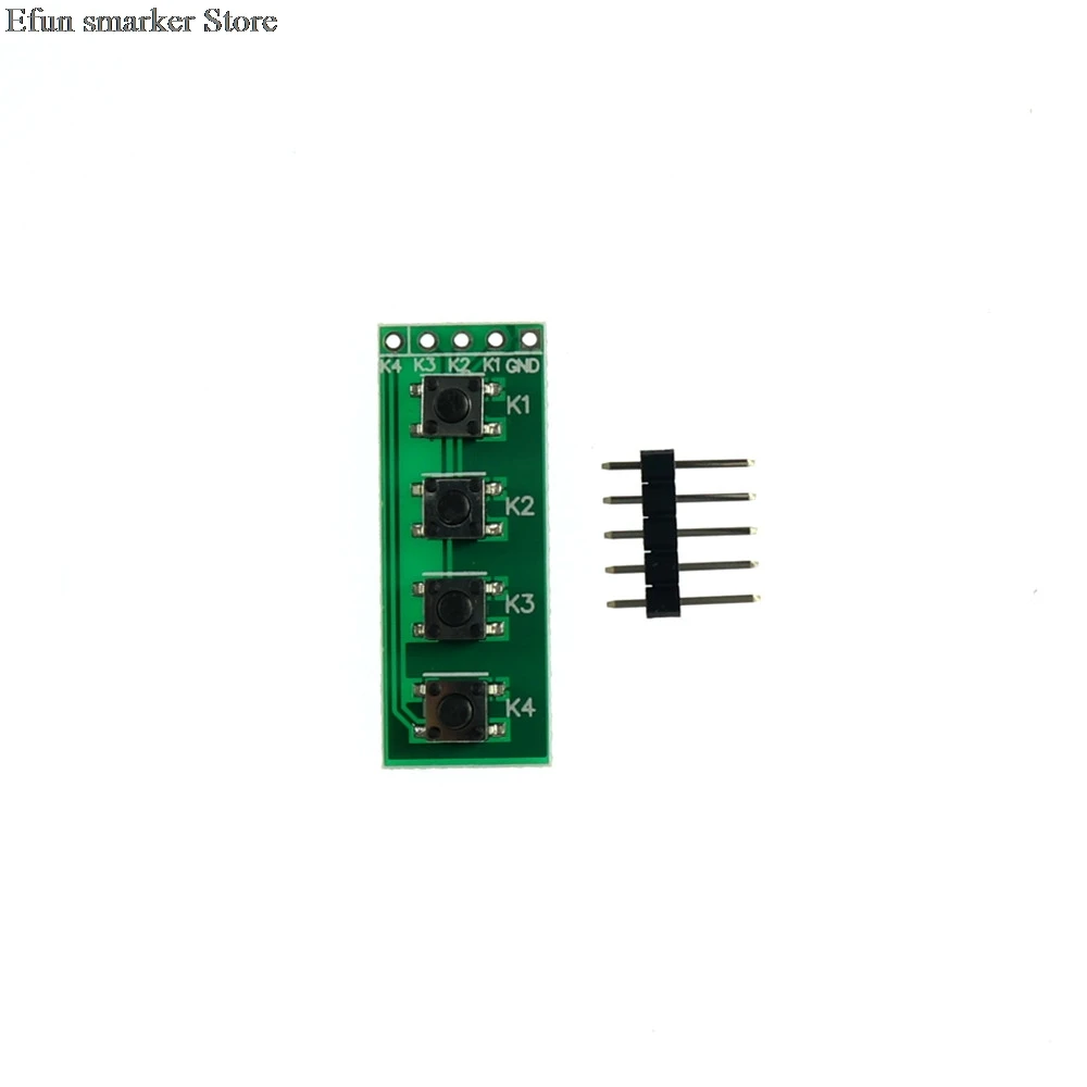 4 клавиши mcu Матрица для клавиатуры Arduino UNO MEGA2560 DUE button raspberry pi banana Breadboard switch FPGA CPLD STM32