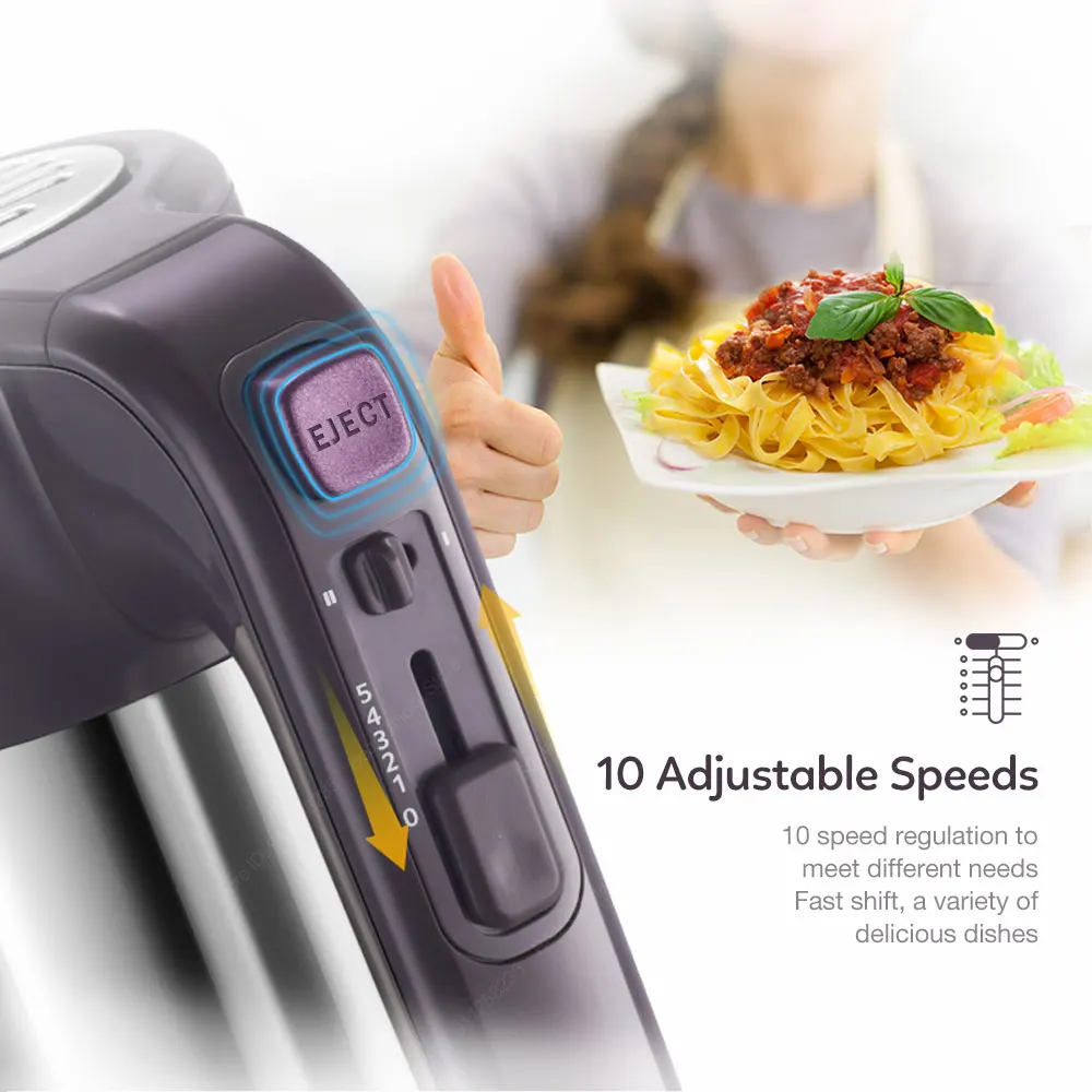 Блендер ручной Электрический из нержавеющей стали для взбивания яиц|Блендеры| |