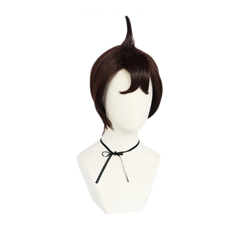 Парик мужской из коротких синтетических волос термостойкий с шапочкой |