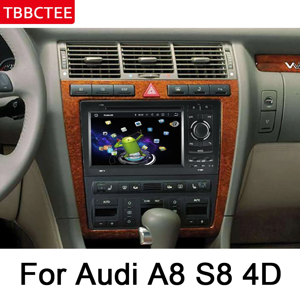 

For Audi A8 S8 4D 1994~2003 MMI Multimedia Player HD IPS Screen DSP Stereo Android Car DVD GPS Navi Map Radio WiFi system