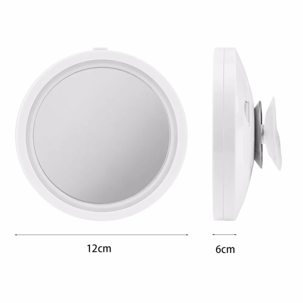 Портативное зеркало для макияжа с вращением на 360 градусов профессиональное 8