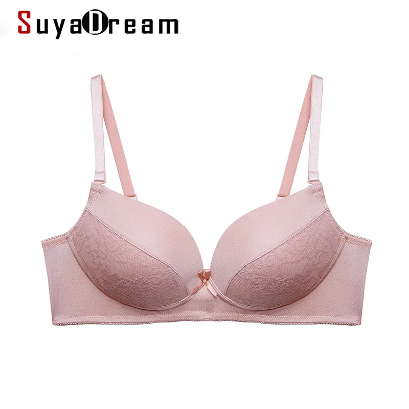 Женский Шелковый бюстгальтер с подкладкой из 100% натурального шелка бюстгальтеры