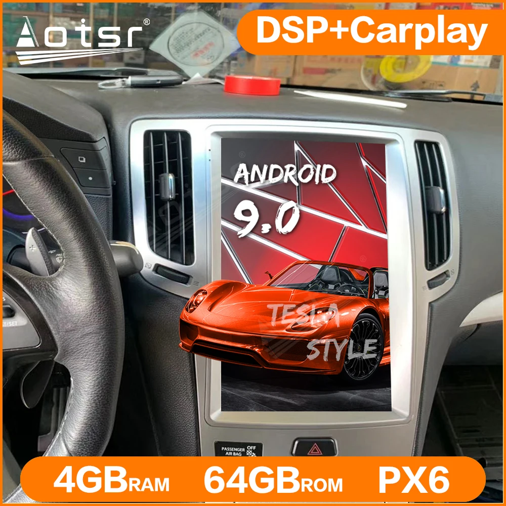 Система мультимедийная Автомобильная PX6 Android 9 0 64 ГБ GPS навигация|Автомагнитолы| |