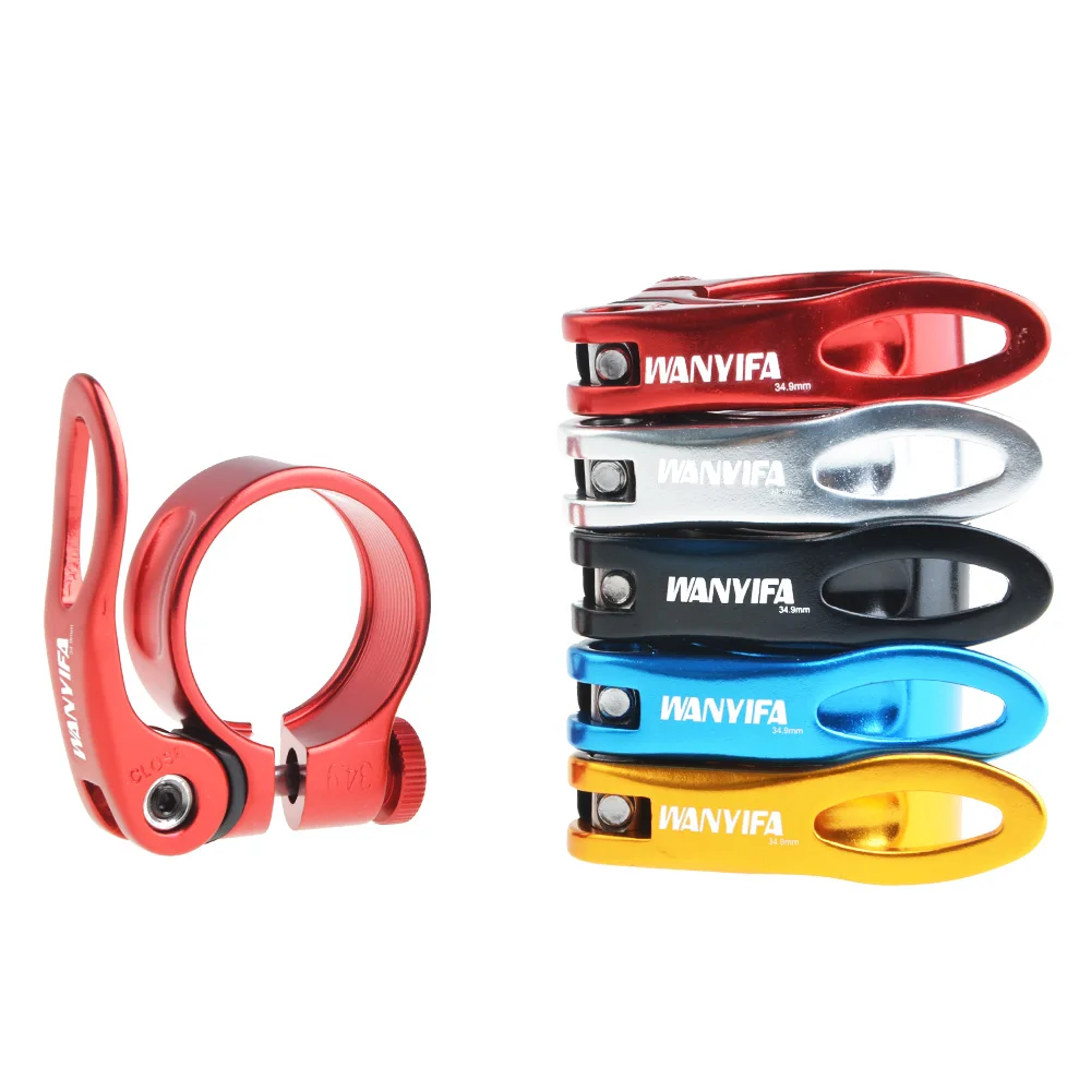 Быстроразъемный алюминиевый сплав 5 цветов зажим для горного велосипеда